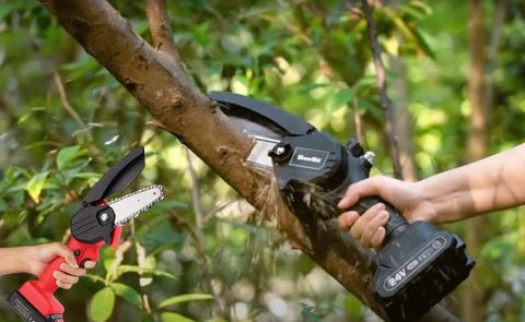 WoodRanger-Seniors Are Trading In Big Chainsaws For This Odd Little Device