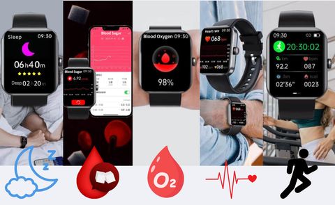 Fitsenso TrackPro-Personalized Alerts On Your Blood Glucose Levels Without Needle Pricks